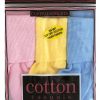 GOLM 0770392 Cotton Casuals Girls Cuffed Anklets Assorted 3 Pack