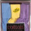 GOLM 0770392 Cotton Casuals Girls Cuffed Anklets Assorted 3 Pack - Image 2