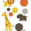 KIDL C612WD Carter's Wall Decals - Sunny Safari